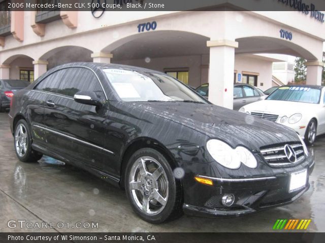 2006 Mercedes-Benz CLK 500 Coupe in Black