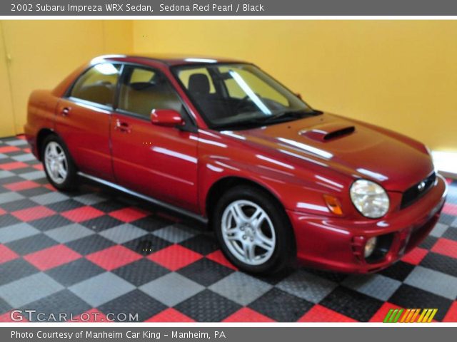 2002 Subaru Impreza WRX Sedan in Sedona Red Pearl