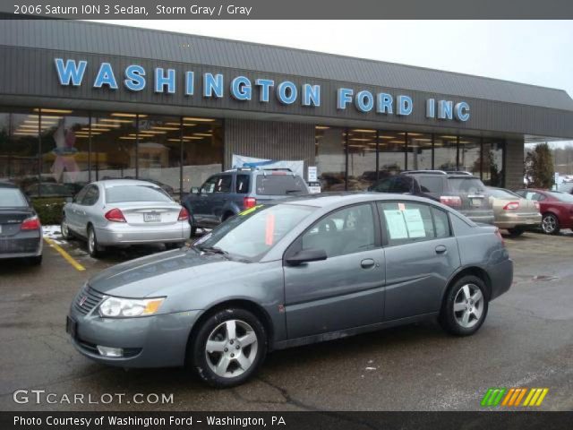 2006 Saturn ION 3 Sedan in Storm Gray