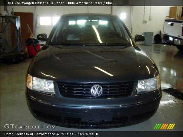 2001 Volkswagen Passat GLX Sedan in Blue Anthracite Pearl