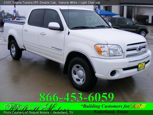 2005 Toyota Tundra SR5 Double Cab in Natural White
