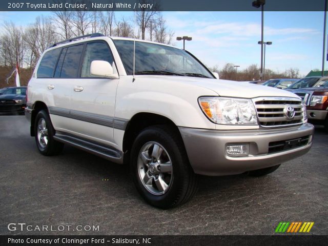 2007 Toyota Land Cruiser  in Natural White