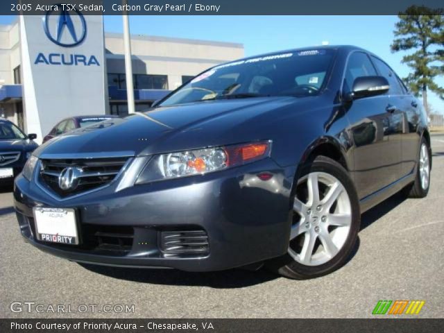 2005 Acura TSX Sedan in Carbon Gray Pearl