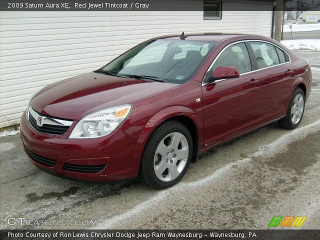 2009 Saturn Aura XE in Red Jewel Tintcoat