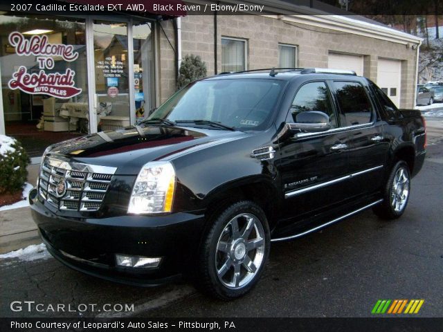 2007 Cadillac Escalade EXT AWD in Black Raven