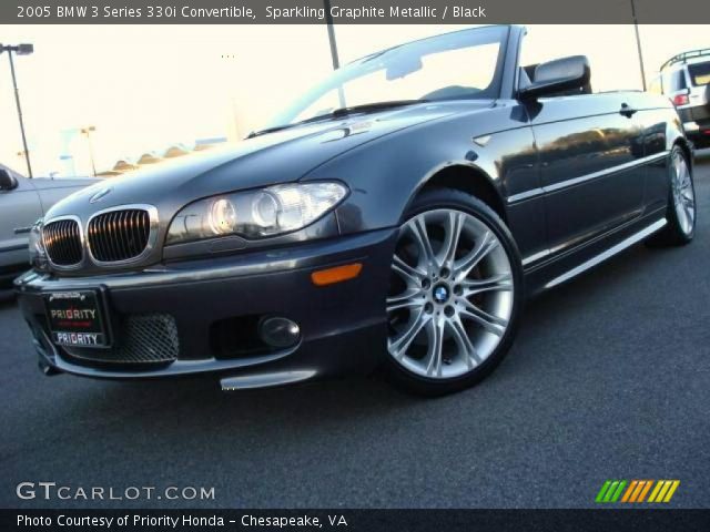 2005 BMW 3 Series 330i Convertible in Sparkling Graphite Metallic