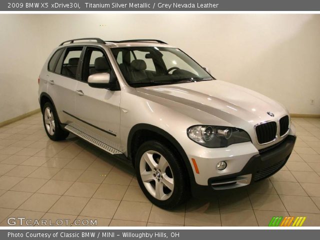 2009 BMW X5 xDrive30i in Titanium Silver Metallic