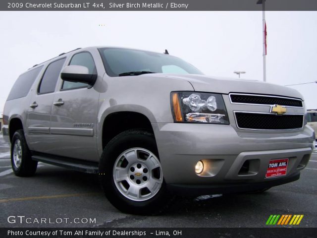 2009 Chevrolet Suburban LT 4x4 in Silver Birch Metallic