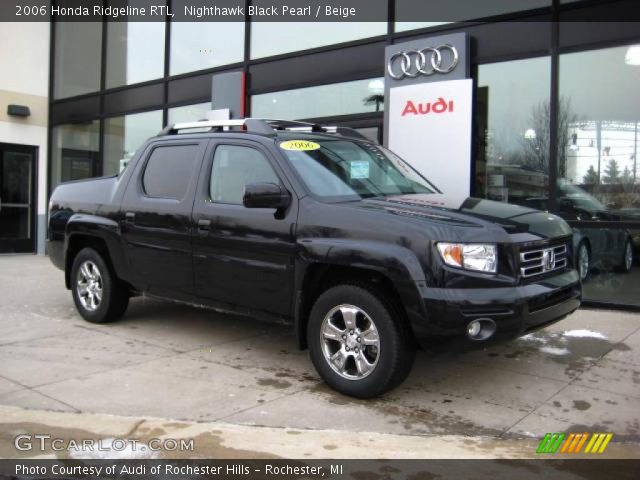 2006 Honda Ridgeline RTL in Nighthawk Black Pearl