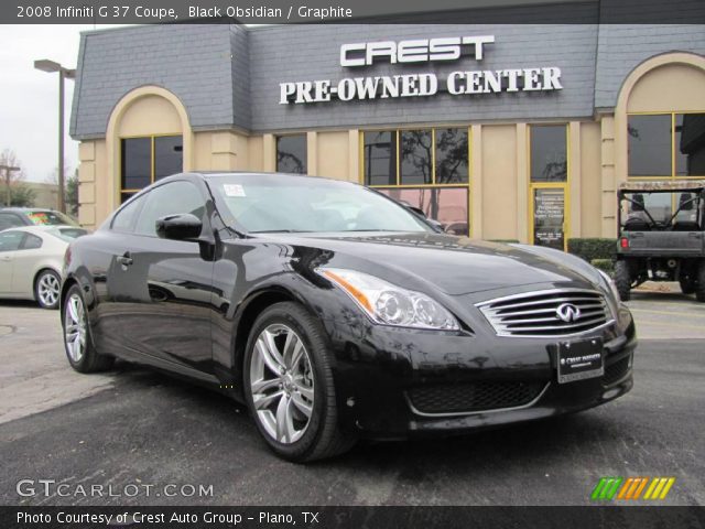 2008 Infiniti G 37 Coupe in Black Obsidian