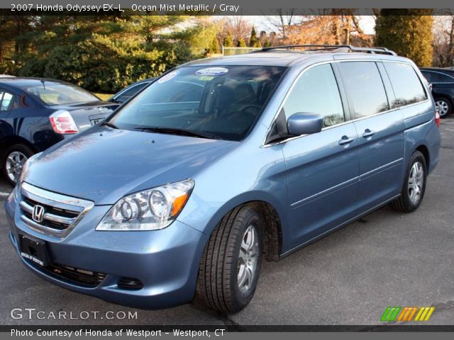 2007 Honda Odyssey EX-L in Ocean Mist Metallic