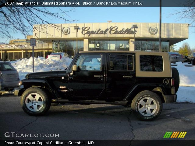 2007 Jeep Wrangler Unlimited Sahara 4x4 in Black