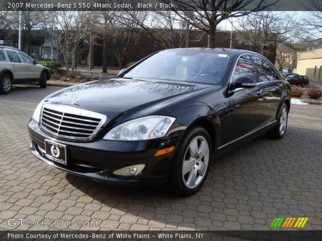 2007 Mercedes-Benz S 550 4Matic Sedan in Black