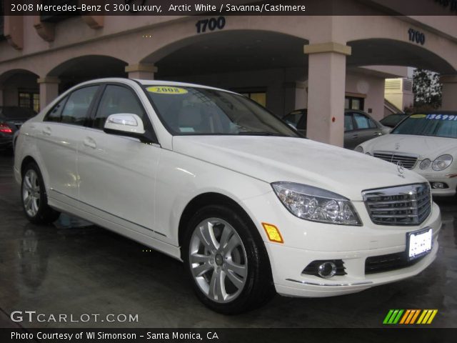 2008 Mercedes-Benz C 300 Luxury in Arctic White