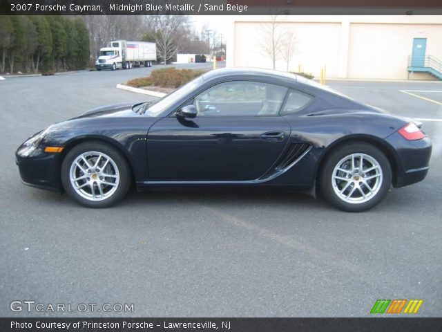 2007 Porsche Cayman  in Midnight Blue Metallic