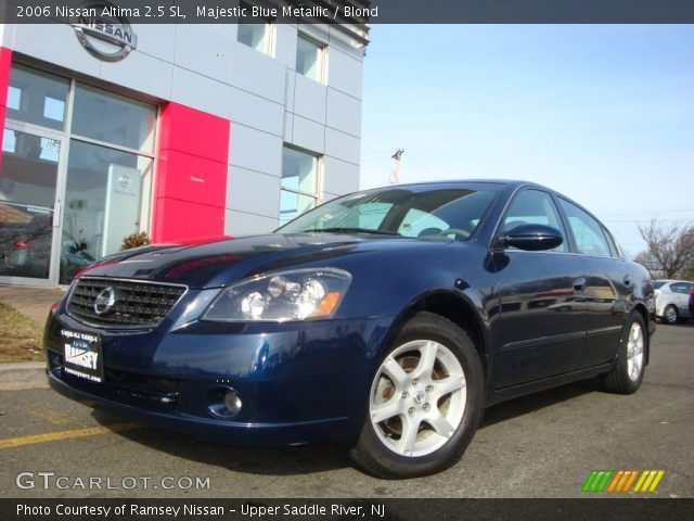 2006 Nissan Altima 2.5 SL in Majestic Blue Metallic