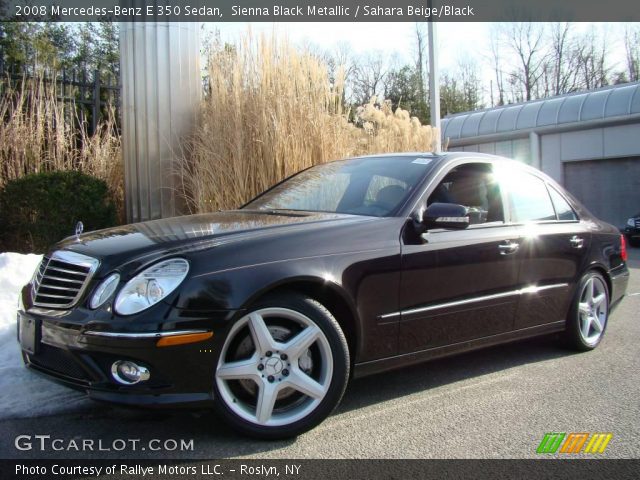 2008 Mercedes-Benz E 350 Sedan in Sienna Black Metallic