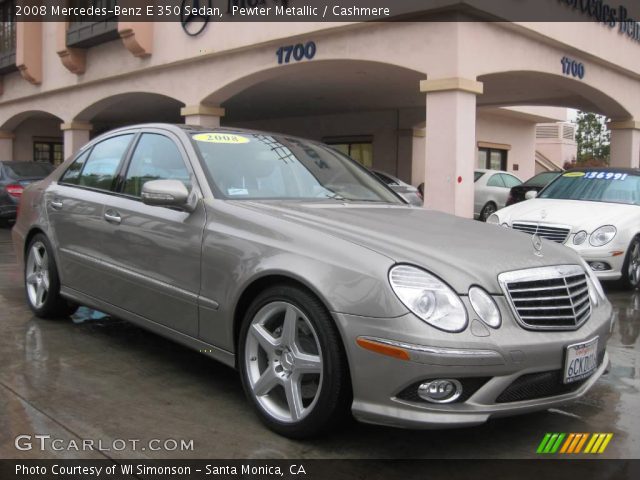 2008 Mercedes-Benz E 350 Sedan in Pewter Metallic