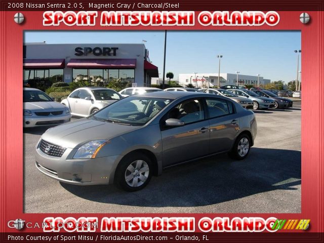 2008 Nissan Sentra 2.0 S in Magnetic Gray