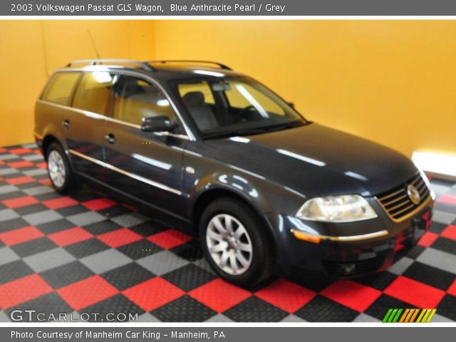 2003 Volkswagen Passat GLS Wagon in Blue Anthracite Pearl
