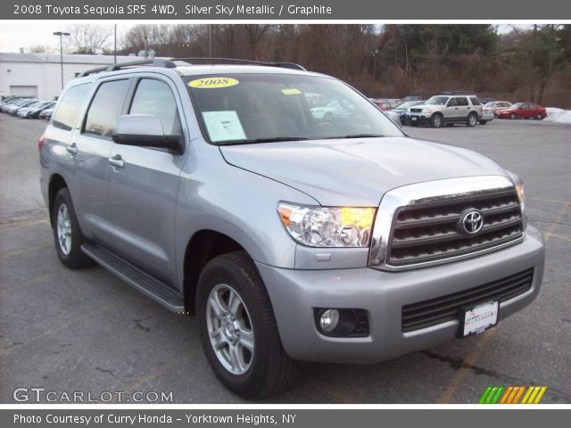 2008 Toyota Sequoia SR5 4WD in Silver Sky Metallic