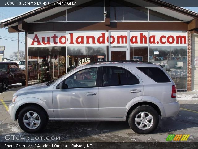 2006 Kia Sorento LX 4x4 in Silver