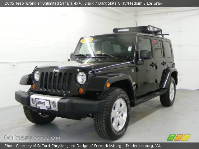 2009 Jeep Wrangler Unlimited Sahara 4x4 in Black