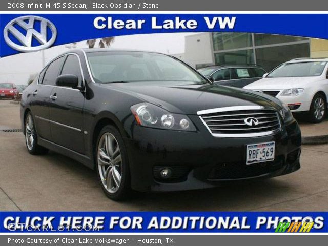 2008 Infiniti M 45 S Sedan in Black Obsidian