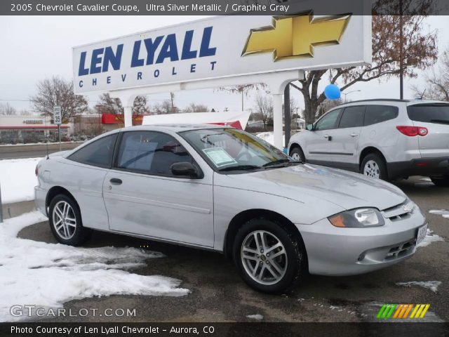 2005 Chevrolet Cavalier Coupe in Ultra Silver Metallic
