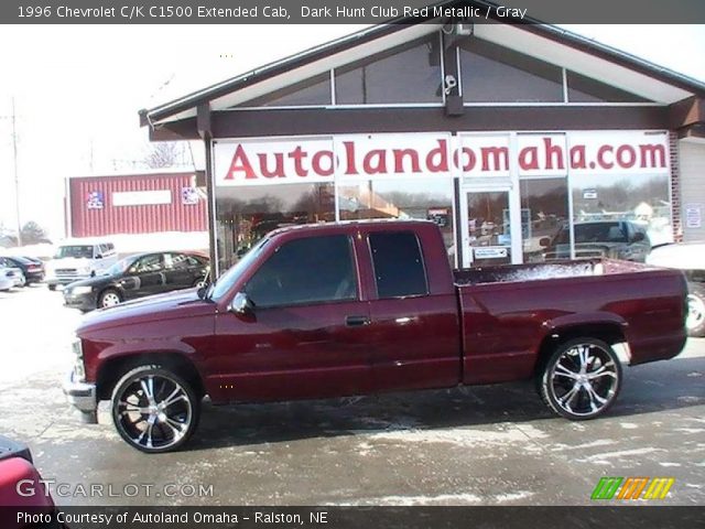 1996 Chevrolet C/K C1500 Extended Cab in Dark Hunt Club Red Metallic