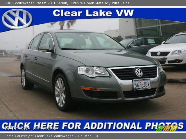 2006 Volkswagen Passat 2.0T Sedan in Granite Green Metallic