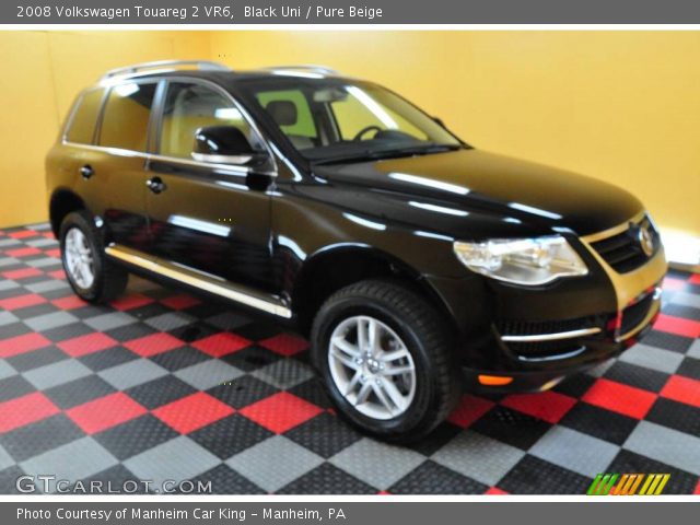 2008 Volkswagen Touareg 2 VR6 in Black Uni