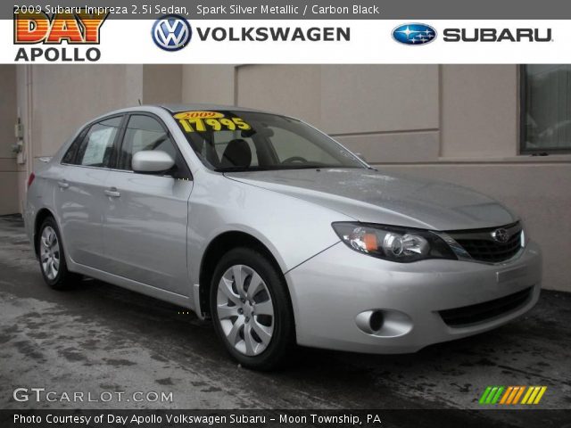 2009 Subaru Impreza 2.5i Sedan in Spark Silver Metallic