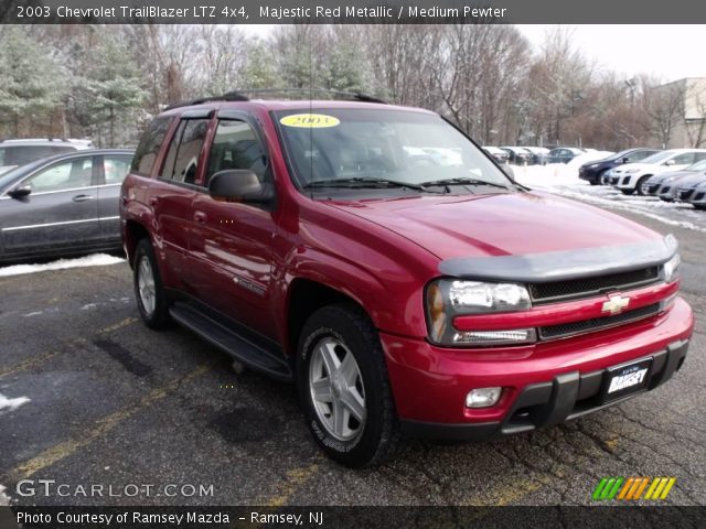 2003 Chevrolet TrailBlazer LTZ 4x4 in Majestic Red Metallic