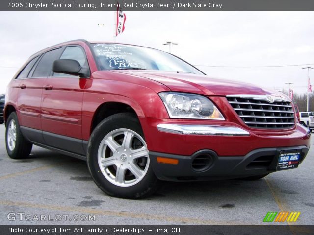 2006 Chrysler Pacifica Touring in Inferno Red Crystal Pearl