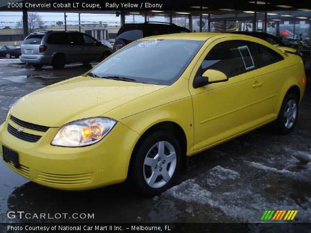 2008 Chevrolet Cobalt LT Coupe in Rally Yellow