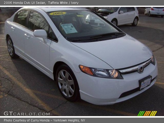 2006 Honda Civic LX Sedan in Taffeta White