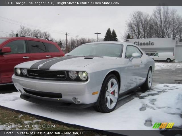 2010 Dodge Challenger SRT8 in Bright Silver Metallic