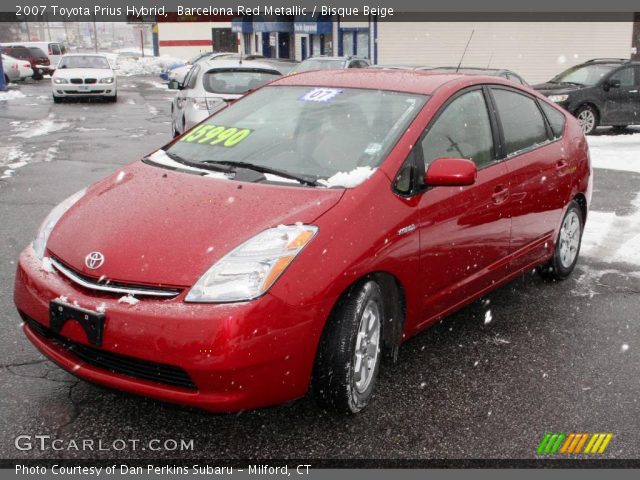 2007 Toyota Prius Hybrid in Barcelona Red Metallic