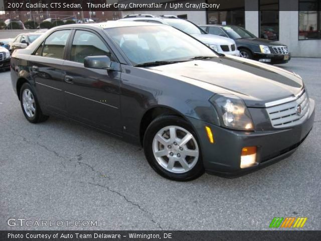 2007 Cadillac CTS Sedan in Thunder Gray Chromaflair