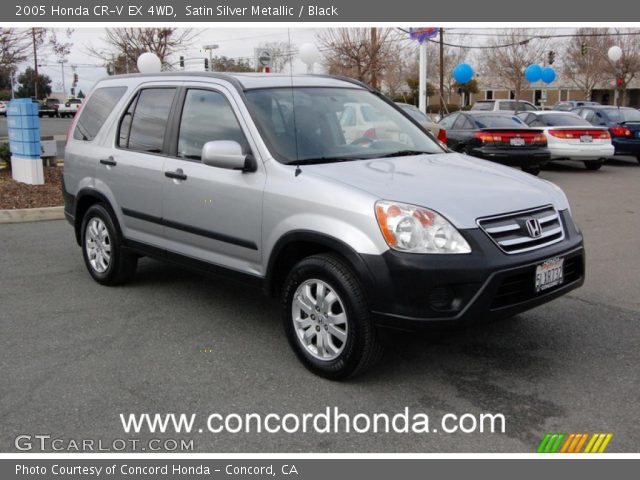 2005 Honda CR-V EX 4WD in Satin Silver Metallic