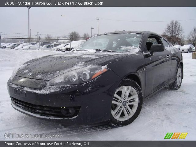 2008 Hyundai Tiburon GS in Black Pearl