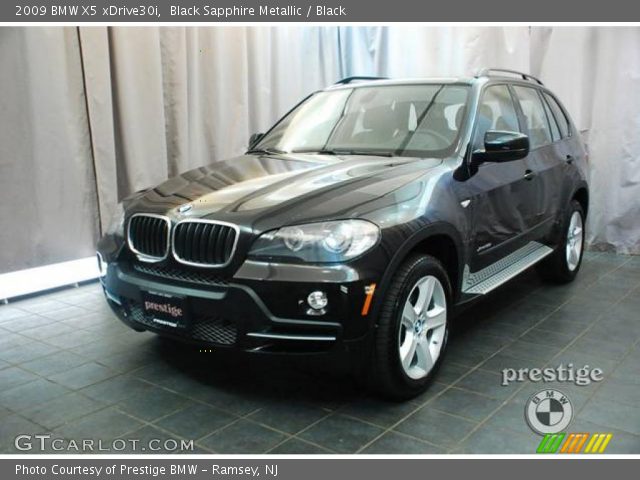 2009 BMW X5 xDrive30i in Black Sapphire Metallic