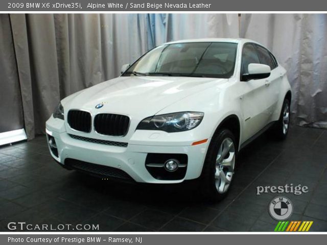2009 BMW X6 xDrive35i in Alpine White