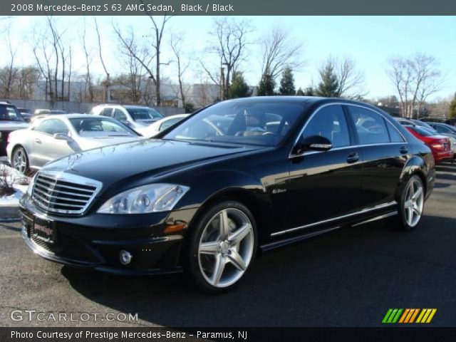 2008 Mercedes-Benz S 63 AMG Sedan in Black