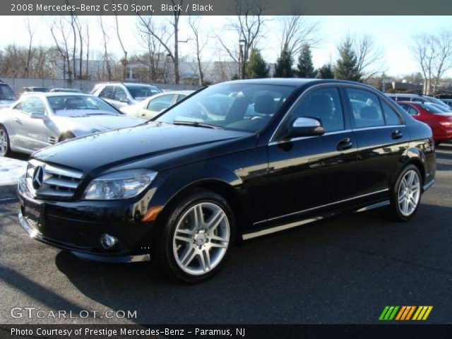2008 Mercedes-Benz C 350 Sport in Black