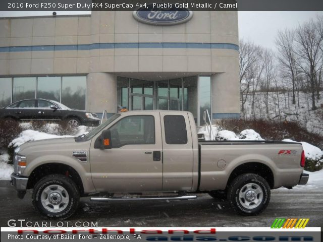 2010 Ford F250 Super Duty FX4 SuperCab 4x4 in Pueblo Gold Metallic