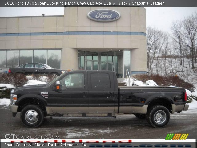 2010 Ford F350 Super Duty King Ranch Crew Cab 4x4 Dually in Black