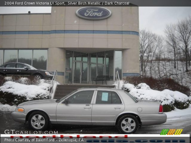 2004 Ford Crown Victoria LX Sport in Silver Birch Metallic