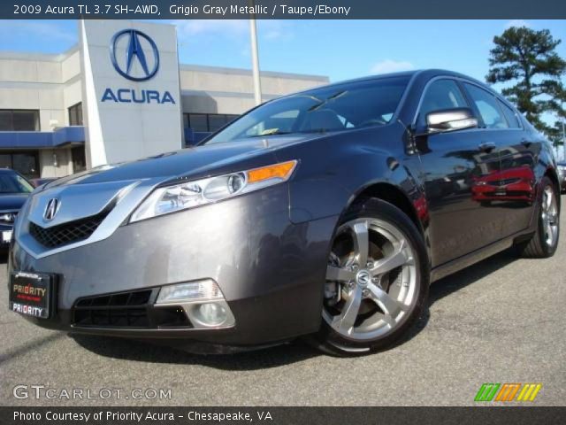 2009 Acura TL 3.7 SH-AWD in Grigio Gray Metallic